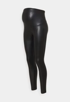 ONLY MATERNITY Donna OLMHANNA - Leggings - Black