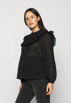 ONLY MATERNITY Donna OLMKATINKA BLOUSE - Camicetta - Black