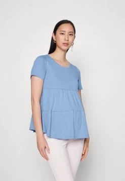 ONLY MATERNITY Donna OLMAYCA PEPLUM - T-shirt Basic - Allure