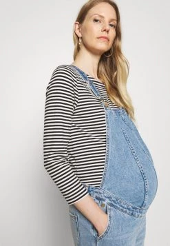 ONLY MATERNITY Donna OLMPERCY LIFE OVERALL - Salopette - Medium Blue Denim -Negozio al dettaglio ONLY MATERNITY d4f039fa8b994f498529377bc799aca7