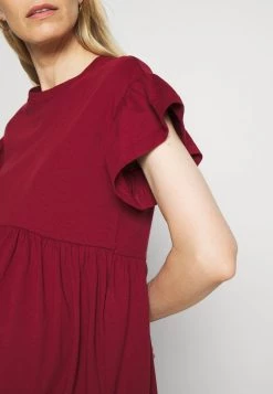 ONLY MATERNITY Donna OLMMAY NEW LIFE CUTLINE DRESS - Vestito Di Maglina - Pomegranate -Negozio al dettaglio ONLY MATERNITY d58590e496e549b5a0a4096cd700807f