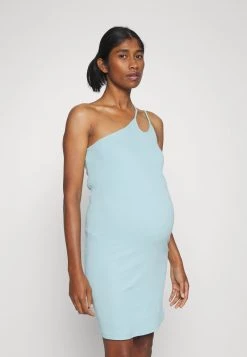 ONLY MATERNITY Donna OLMNESSA DRESS BOX MIX - Vestito Di Maglina - Pastel Turquoise