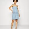 ONLY MATERNITY Donna OLMRAGNA STRAP DRESS - Vestito Di Jeans - Light Blue Denim