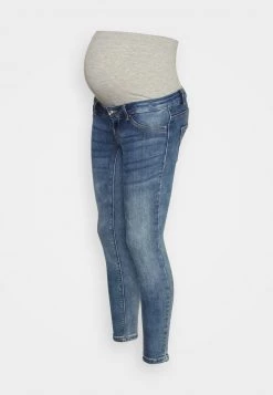 ONLY MATERNITY Donna OLMMILA - Jeans Skinny Fit - Medium Blue Denim