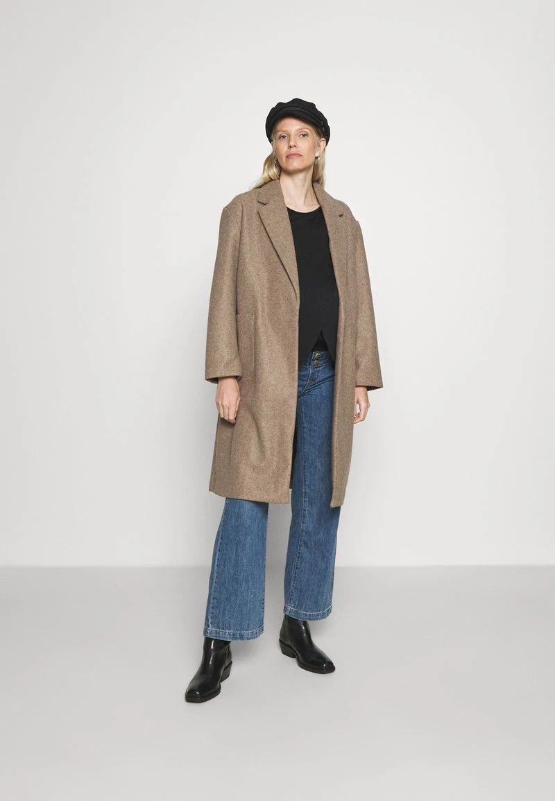 ONLY MATERNITY Donna OLMTRILLION LONG BELT COATIGAN - Cappotto Classico - Brown 4 ONLY MATERNITY Donna OLMTRILLION LONG BELT COATIGAN - Cappotto Classico - Brown - immagine 2
