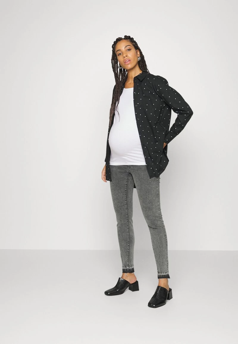 ONLY MATERNITY Donna OLMLIVELOVE LIFE ONECK 2 PACK - Maglietta A Manica Lunga - Black 3 ONLY MATERNITY Donna OLMLIVELOVE LIFE ONECK 2 PACK - Maglietta A Manica Lunga - Black