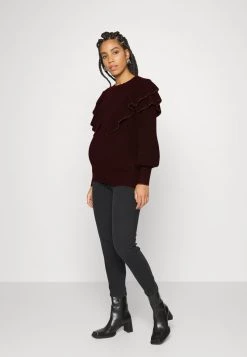 ONLY MATERNITY Donna OLMRIO LIFE - Maglione - Oxblood Red 9 ONLY MATERNITY Donna OLMRIO LIFE - Maglione - Oxblood Red -Negozio al dettaglio ONLY MATERNITY d91c43b1c8904edd9257ac1715872d3e