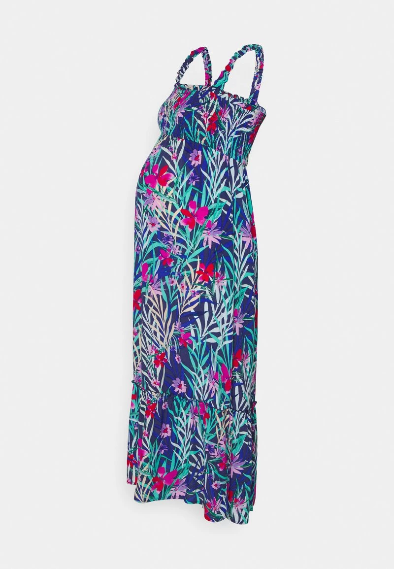 ONLY MATERNITY Donna OLMNILA STRAP SMOCK MIDI DRESS - Vestito Estivo - Patriot Blue 7 ONLY MATERNITY Donna OLMNILA STRAP SMOCK MIDI DRESS - Vestito Estivo - Patriot Blue - immagine 5