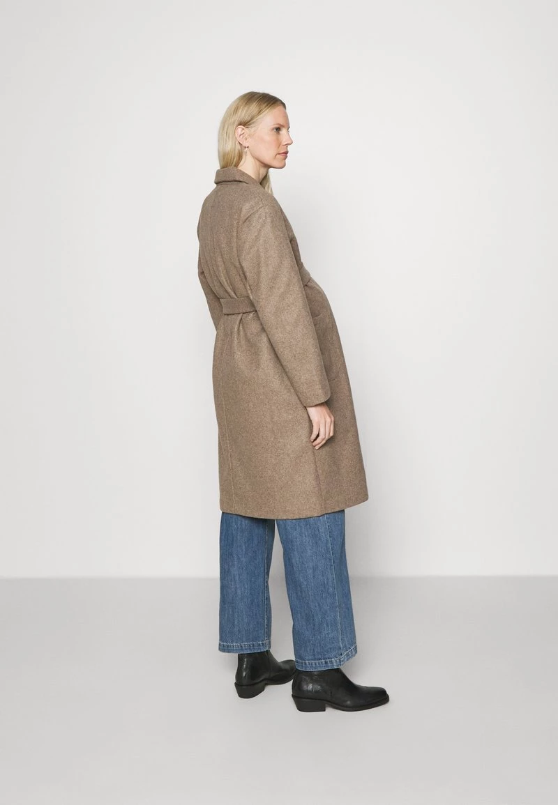 ONLY MATERNITY Donna OLMTRILLION LONG BELT COATIGAN - Cappotto Classico - Brown 5 ONLY MATERNITY Donna OLMTRILLION LONG BELT COATIGAN - Cappotto Classico - Brown - immagine 3