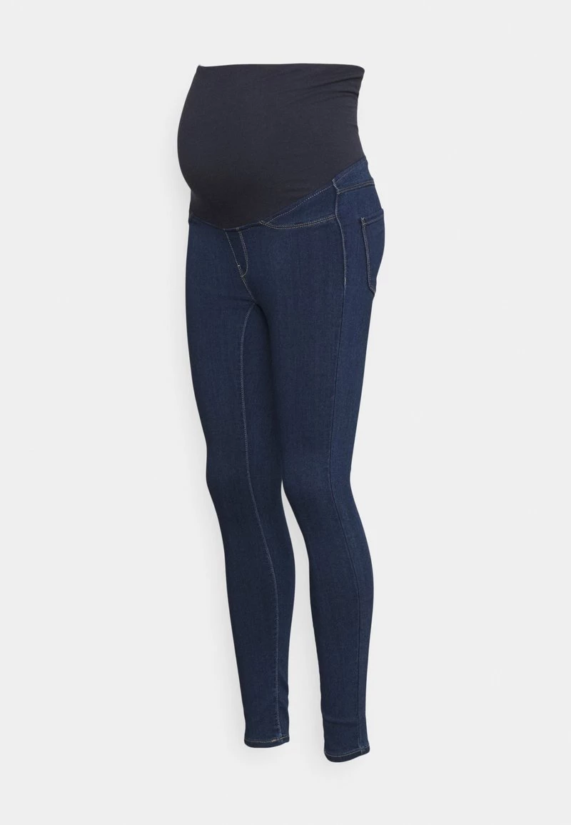 ONLY MATERNITY Donna OLMRAIN LIFE REG - Jeggings - Dark Blue Denim 3 ONLY MATERNITY Donna OLMRAIN LIFE REG - Jeggings - Dark Blue Denim