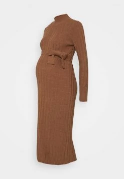 ONLY MATERNITY Donna OLMNEW TESSA O-NECK DRESS - Abito In Maglia - Argan Oil -Negozio al dettaglio ONLY MATERNITY dd3be04c16834094b50de62c94b494a0