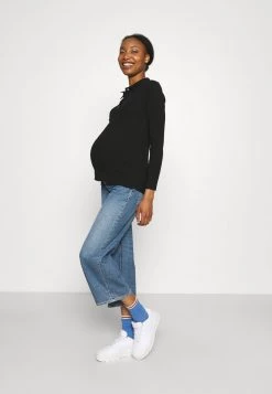 ONLY MATERNITY Donna OLMSARAH POLO - Maglione - Black -Negozio al dettaglio ONLY MATERNITY e146d0c54ca145c29032de06217ef408