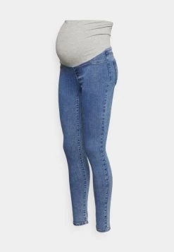 ONLY MATERNITY Donna OLMRAIN LIFE - Jeggings - Medium Blue