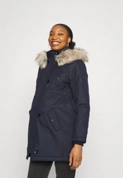 ONLY MATERNITY Donna OLMIRIS WINTER - Cappotto Invernale - Dark Blue