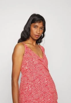 ONLY MATERNITY Donna OLMNOVA LIFE STRAP WRAP DRESS - Vestito Estivo - High Risk Red 11 ONLY MATERNITY Donna OLMNOVA LIFE STRAP WRAP DRESS - Vestito Estivo - High Risk Red -Negozio al dettaglio ONLY MATERNITY e40b262a9e5347f5b71ec053751762a5