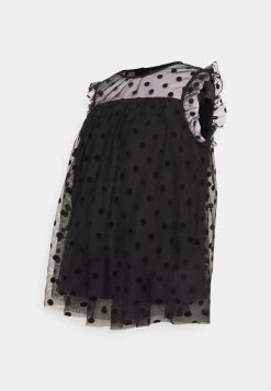 ONLY MATERNITY Donna OLMELEANOR - Top - Black -Negozio al dettaglio ONLY MATERNITY e6b379d35dff48e484b72672bfd14ddd