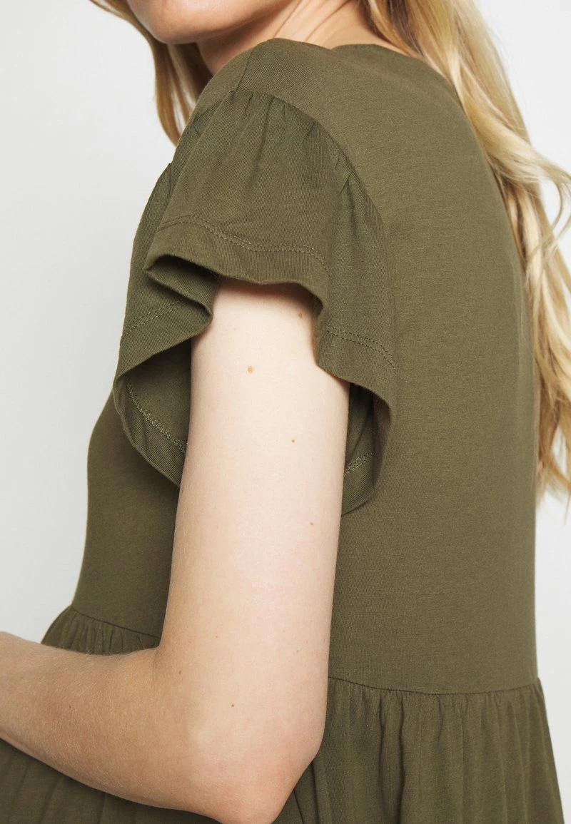 ONLY MATERNITY Donna OLMMAY NEW LIFE CUTLINE DRESS - Vestito Di Maglina - Olive Night 8 ONLY MATERNITY Donna OLMMAY NEW LIFE CUTLINE DRESS - Vestito Di Maglina - Olive Night - immagine 6