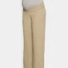ONLY MATERNITY Donna OLMSUKI ARIS LIFE WIDE PANT - Pantaloni - Tan -Negozio al dettaglio ONLY MATERNITY f078b3dc59b14be983146c95a21b43ca