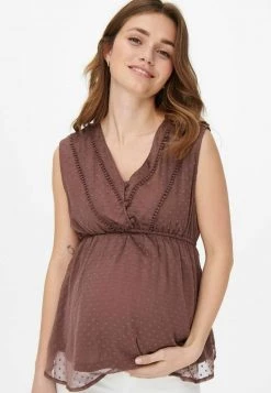 ONLY MATERNITY Donna ÄRMELLOS - Camicetta - Rose Taupe 13 ONLY MATERNITY Donna ÄRMELLOS - Camicetta - Rose Taupe -Negozio al dettaglio ONLY MATERNITY f38e75650c1c431091c3317c98af8a94