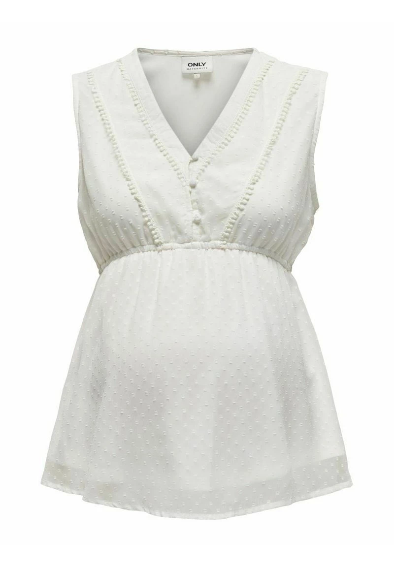 ONLY MATERNITY Donna ÄRMELLOS - Camicetta - White 10 ONLY MATERNITY Donna ÄRMELLOS - Camicetta - White - immagine 8