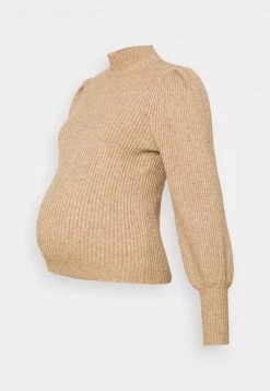 ONLY MATERNITY Donna OLMKATIA HIGHNECK - Maglione - Beige -Negozio al dettaglio ONLY MATERNITY f68c39fc0a754522993c05ebb6e3bcbd