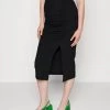 ONLY MATERNITY Donna OLMNELLA SLIT SKIRT - Gonna A Tubino - Black -Negozio al dettaglio ONLY MATERNITY f71fbf5c24fb4bd38c713d5df37253a2