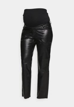 ONLY MATERNITY Donna OLMASHLEY SNAKE PANT - Pantaloni - Black -Negozio al dettaglio ONLY MATERNITY f9b175d2e37c4abfb97a10ad5af1ace4